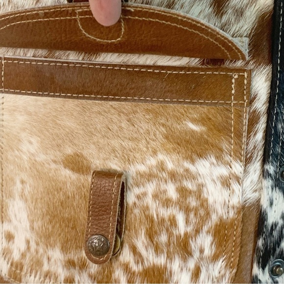 Myra Bag Multi Hides Shoulder Bag - Picture 3 of 9